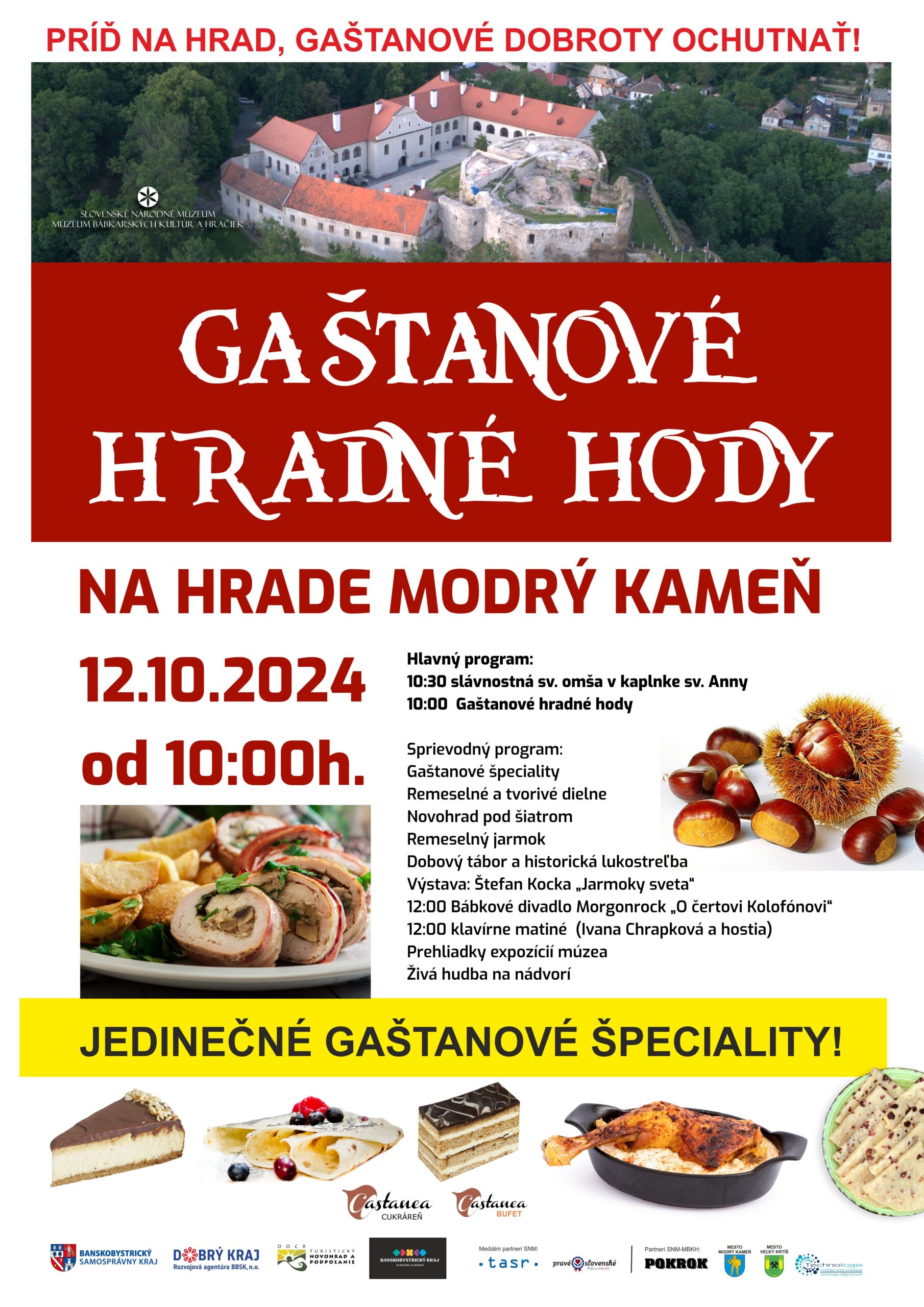 Gaštanové hradné hody 2024